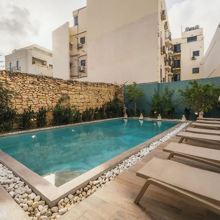2 At Palazzo Seraphim Boutique Living In St Julians Maison d'hôtes 3*